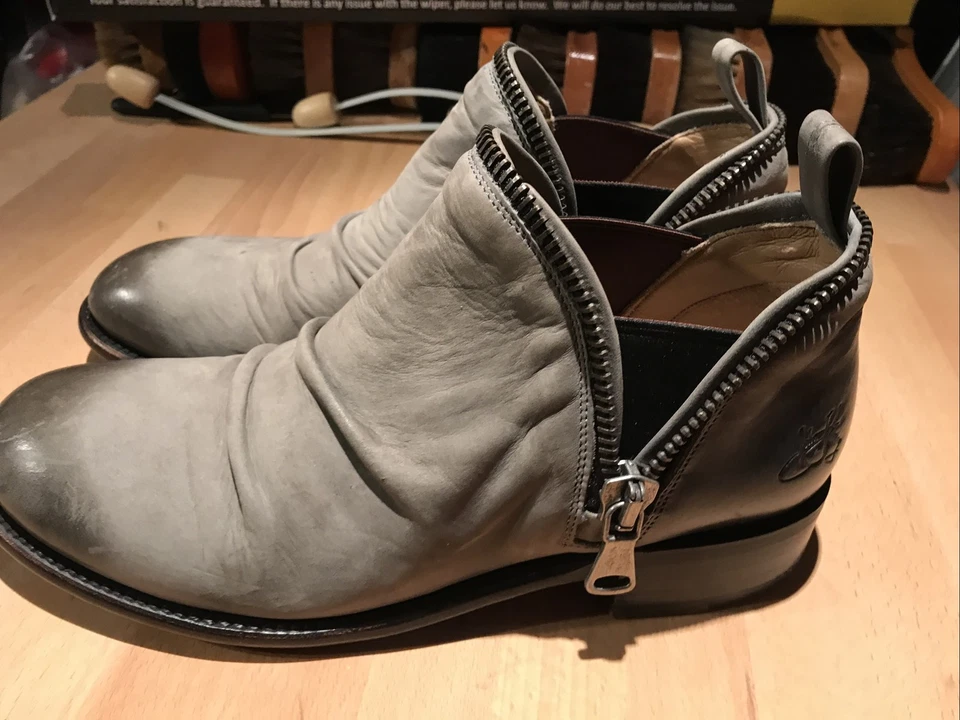 Zapatos sin cordones elásticos John Fleuvag Living Evers gris 11 EE. UU. 11,5 Foto 3 de 4