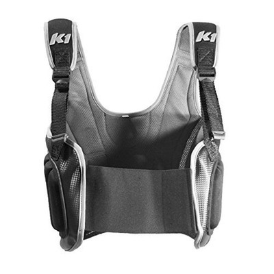K1 16-PLV-N-XL Auto Karting/Racing Pro-Lite Rib Protector Vest, Black, X-Large