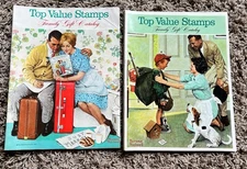 Top Value Stamps Family Gift Catalog 1967 & 1968 Normal Rockwell