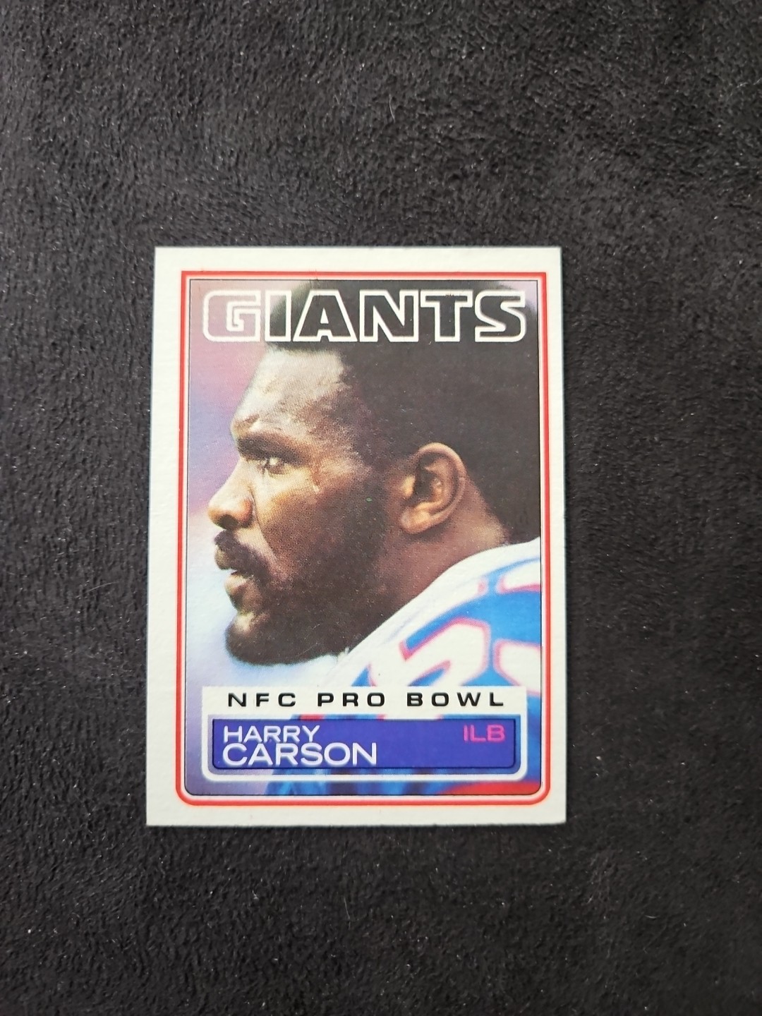 🏈1983 Topps #123 Harry Carson🏈EX🏈