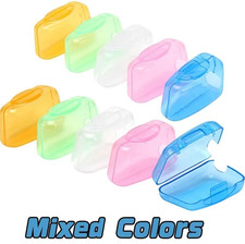 30pcs Toothbrush Head Cover Caps Travel Germproof Dustproof Protectors Set - NEW