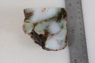 Turkey Dendritic Chrysoprase 9.4 oz. lapidary faced rough — photo 6