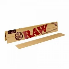 RAW Supernatural 12 Inch Extra Large Rolling Papers 20 Leaves Per Pack