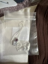 Pandora Sparkling Double Hearts Halo Necklace 50cm