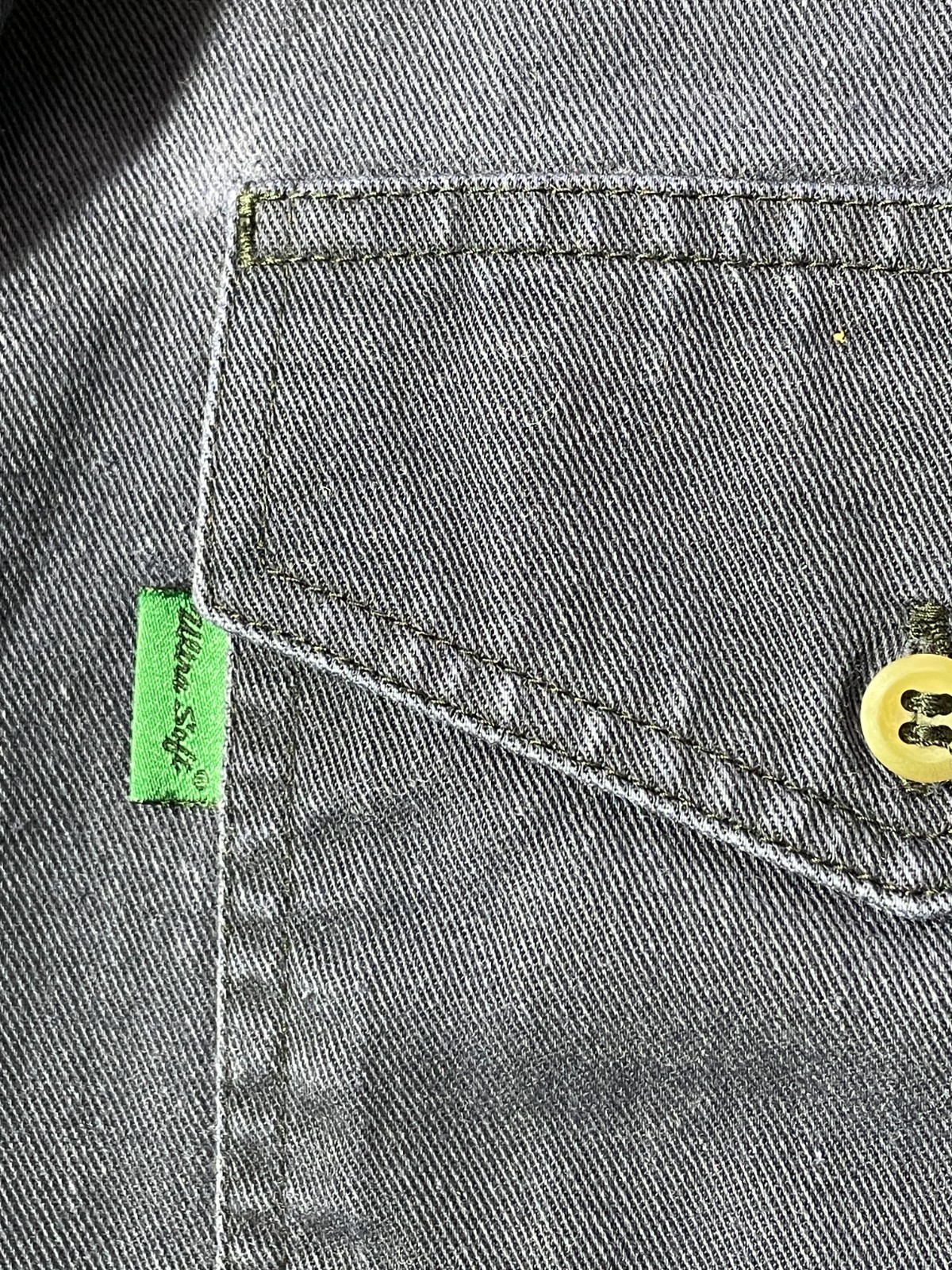 Workrite FR Flame Resistant Navy Button Front Wor… - image 4