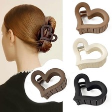 Women's Acrylic Hair Claw Clips - Medium Matte Nonslip Hair Jaw Clips for Thi...