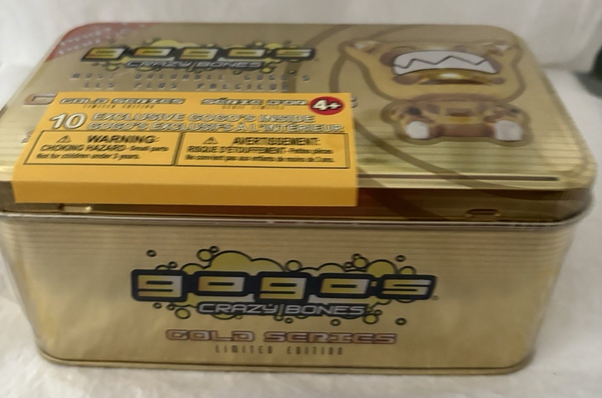 36 Gogos Crazy Bones GOLD Series Part 1 Limited Edition with