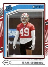 2024 Donruss Isaac Guerendo #336 San Francisco 49ers 4G