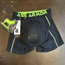 Ass Armor Protective D3O Padded Shorts - Size Small - Brand New!