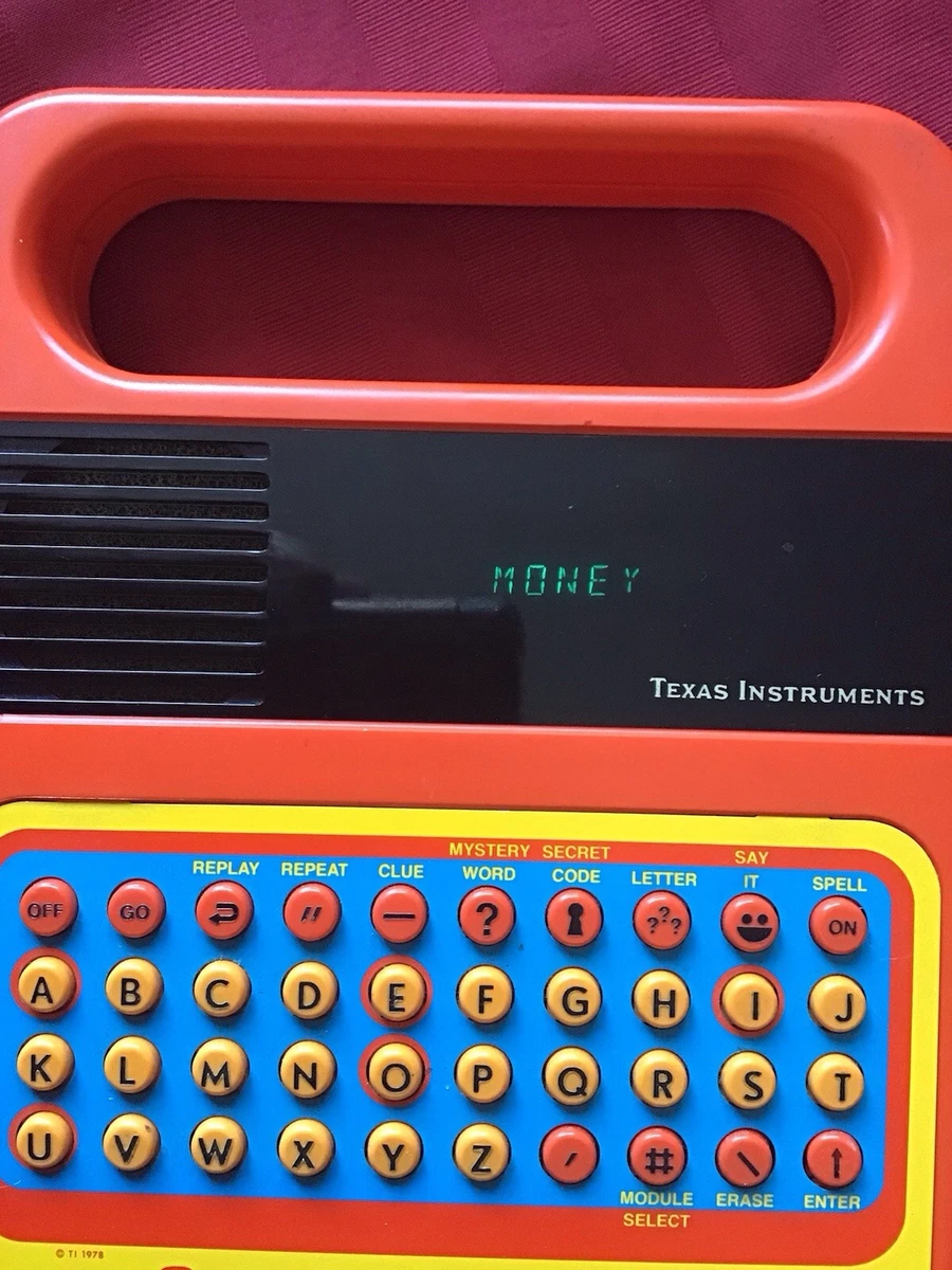 Speak & Spell スピークアンドスペル 1978 初期版 レトロ レア Amazon.com: Speak & Spell Electronic Game - Educational Learning