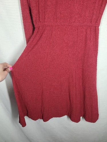 Vtg 80s Diane von Furstenberg Knit Dress Slinky Santana Knit Pink Mauve L 14 USA - Picture 16 of 19