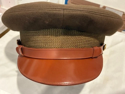 Vintage WWII US Military Uniform Hat - Bancroft  The Wales