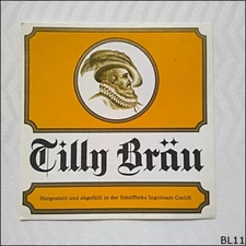 Tilly Brau Beer Label (BL11)