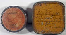 TWO ANTIQUE TYPEWRITER RIBBON TINS - UNDERWOOD AND EARLY GRAHAM TINLEY & CO thumbnail