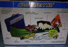 New In Box Justincase Auto Safety Kit
