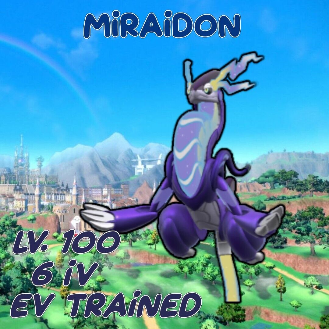 Pokemon Scarlet and Violet  Miraidon - Location, Stats, Best