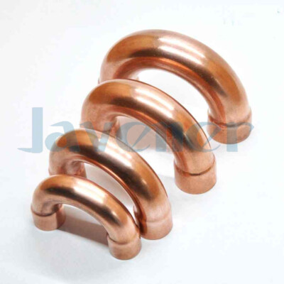 I/D 8/10/12/16/19mm 180 Degree Return Bend Copper End Feed Pipe Fitting Gas