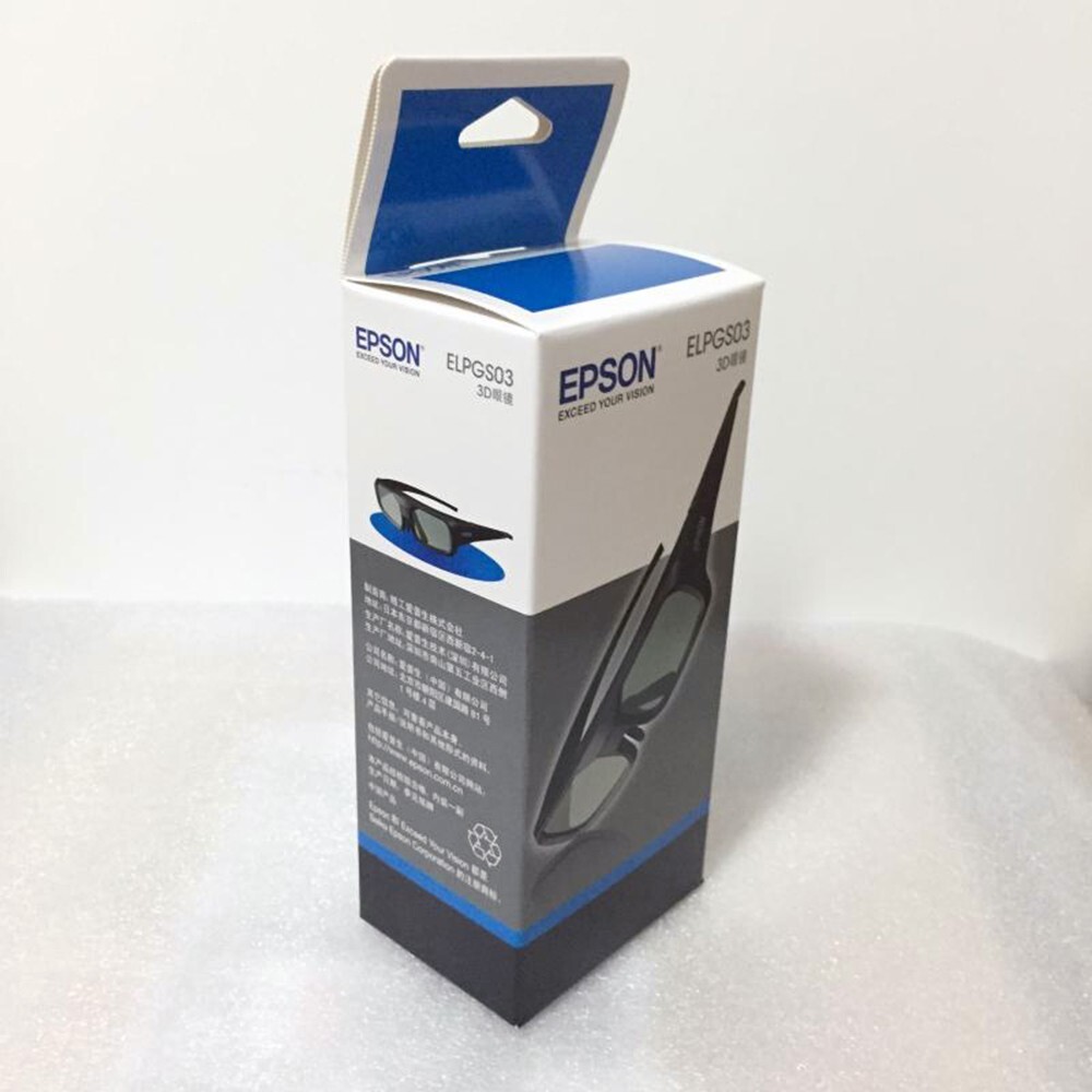 New Original ELPGS03 RF 3D Glasses For Epson Projector With