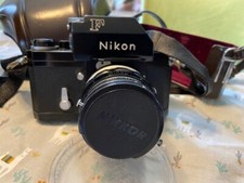 Nikon F 1960s Black Camera Photomic Prism 50mm f1.4 Lens / Case Accessories