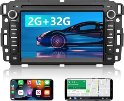 Junsun XTGMC72C CarPlay Stereo Chevy Silverado GMC Sierra 2007-2013 2+32GB