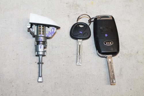 Rio 12 13 14 15 Conventional Ignition Switch Cylinder (2) Keys Door lock #7927 - Picture 10 of 10