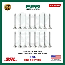 16x Inlet valve & exhaust valve for Land rover Discovery 2.2 D 224DT DW12BTED4