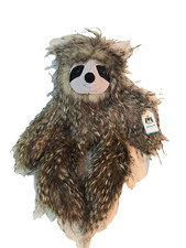 Jellycat London 16" Cyril The Sloth Plush Fluffy Long Hair Shaggy Stuffed Animal
