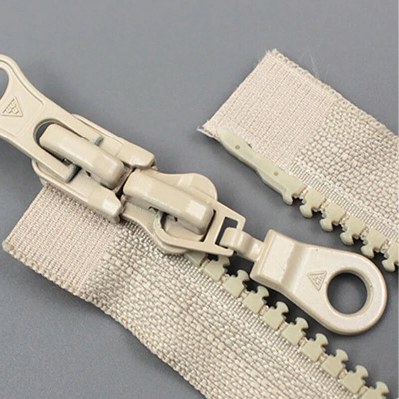 5# Double Slider Two-Way Zip 70cm 90cm Zipper Open Ended DIY Garment Sewing - Image 4 of 4