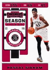 2019-20 CONTENDERS PASCAL SIAKAM TORONTO RAPTORS BASKETBALL - C5003-2