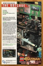 2006 LEGO Batman Batcave Vintage Print Ad/Poster DC Comics Retro Toy Pop Art 