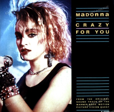 Madonna - Crazy For You 7in 1985 (VG/VG) .