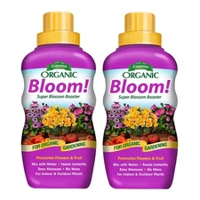 Espoma Bloom Plant Food, Organic Super Blossom Booster, 16 fl oz, Pack of 2