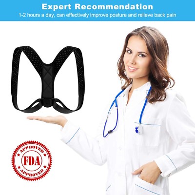 Physical Therapy Brace Spinal Cord Posture Neck Architect Trainer - Pain Relief