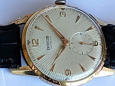 TERIAM-HANDBUCH-CAL.FHF 26-BITONALES SEKTORZIFFERBLATT-OVERSIZE (36 MM)-SIGNIERT 