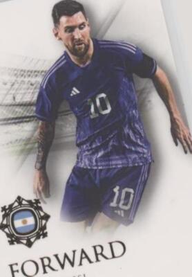 2022-23 Futera Unique World Football - Lionel Messi #078 for sale