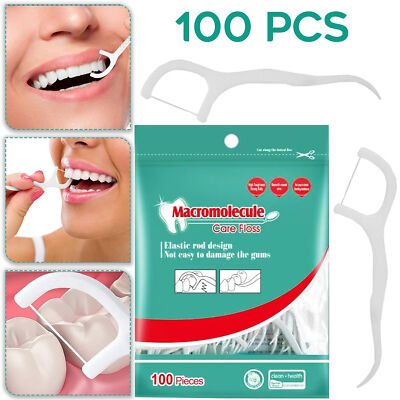 Flosser Dentale 150 Stuzzicadenti Filo Interdentale Al Sapore Di Menta - Cura Orale Comoda E Fresca Accessori Igiene Orale - Foto 12