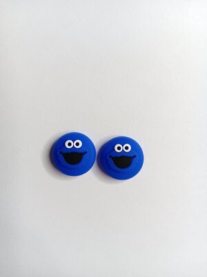 Cookie Monster Thumb Caps For Nintendo Switch/Oled/Light