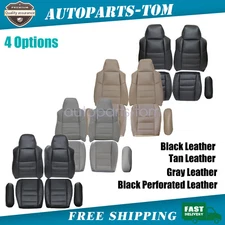 2002-2007 For Ford F250 F350 Front Both Side Bottom & Top Seat Covers & Armrest