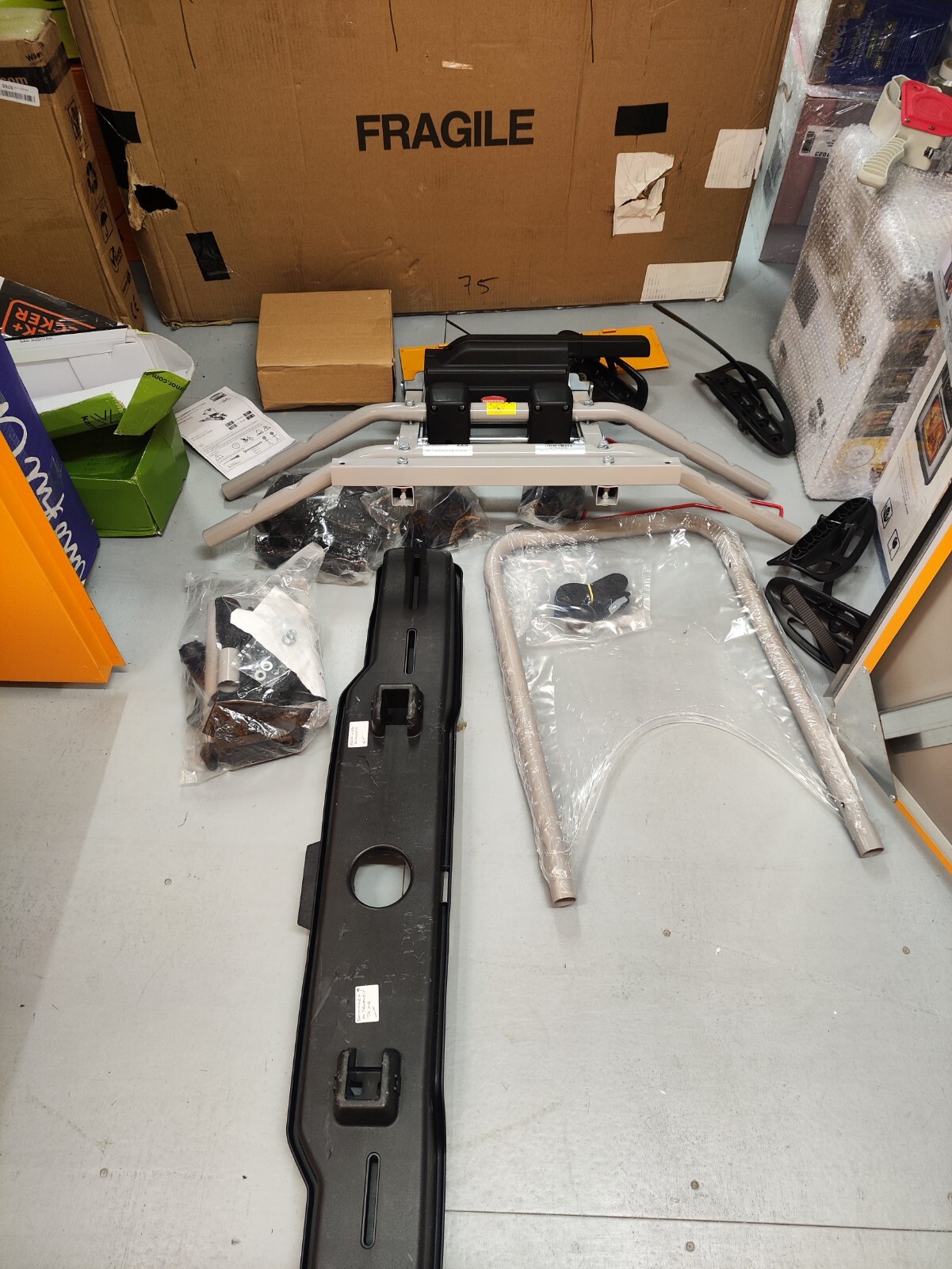 Witter ZX302 Clampon Towball 2 Bike Tow Bar Mounted Cycle Carrier eBay