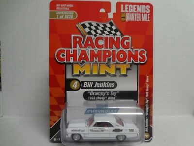 Racing Champions Mint Bill Jenkins Grumpy's Toy 1966 Chevy Nova 1