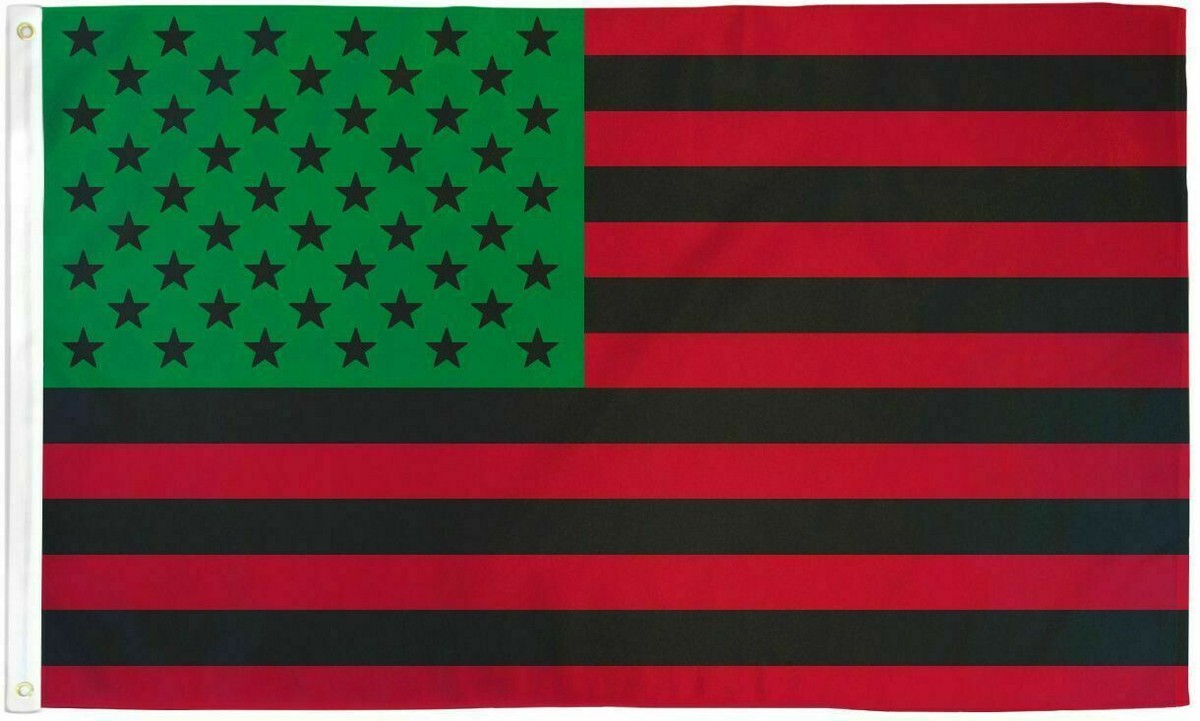 3X5 Ft Black American Heritage Flag - Black History Month Flags