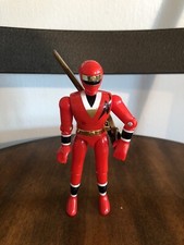 VTG 1995 Mighty Morphing Power Ranger Power Alien Ranger Red Complete