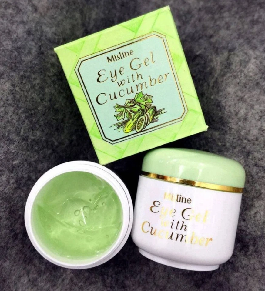 6x Mistine Cucumber Moisture Eye Gel Anti-Wrinkle Reduce Dark Nourish Skin Eyes - Image 3 of 4