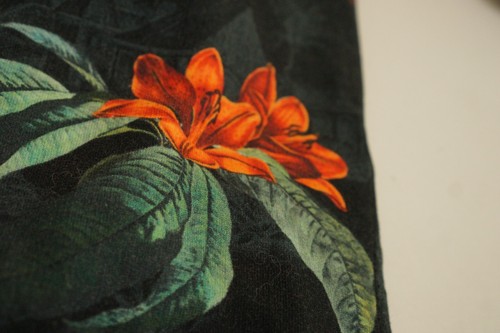 Uomo Carhartt Tropicale Felpa Pullover Floreale Cotone Taglia L XAB132 - Foto 5 di 9