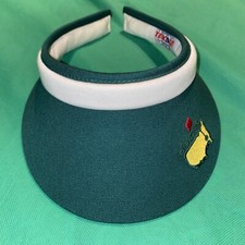 VTG Master Golf Plaid Sun Visor Hats Outdoor Tennis USA Made One Size