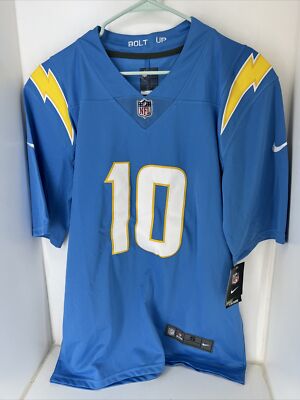 Chargers Justin Herbert Nike Vapor Limited Jersey Men's Small