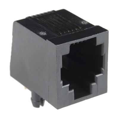 [ SparkFun PRT-00132 ] RJ11 6-Pin Connector