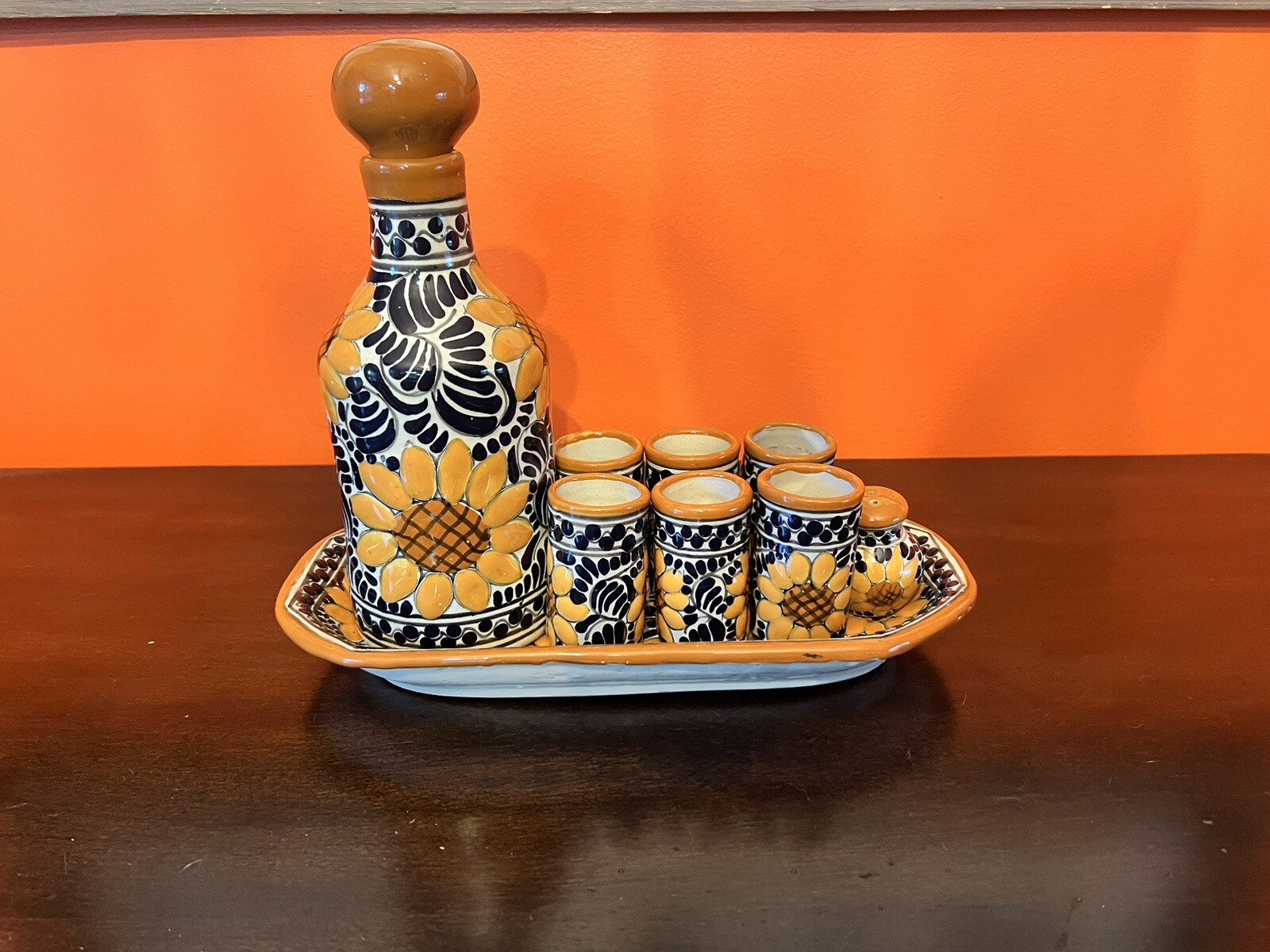Talavera Tequila Set