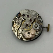 23.6mm Vintage FHF 150 15 Jewels Balance Ok Watch Movement PARTS REPAIR