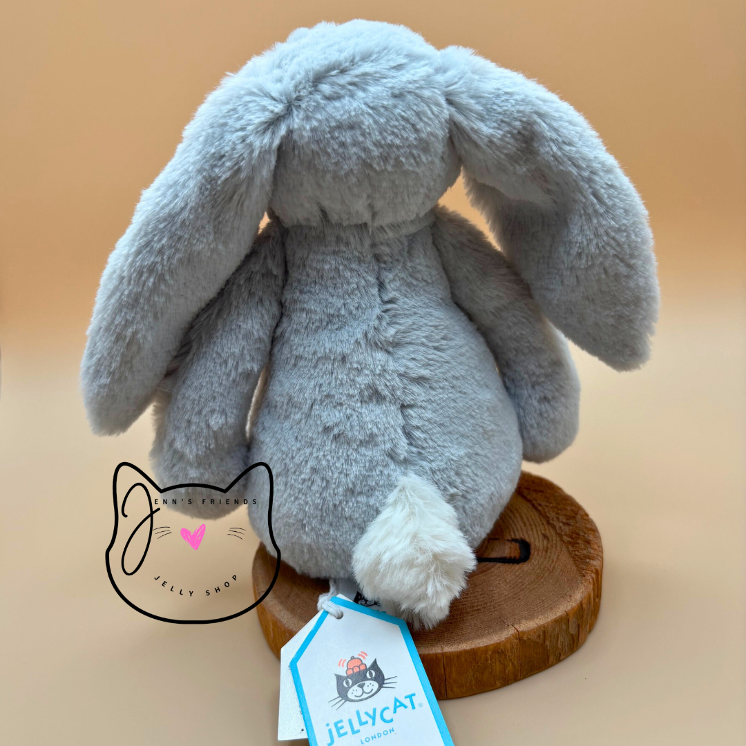 Jellycat BLOSSOM SILVER BUNNY 'Bloom' Small RETIRED New BNWT Plush